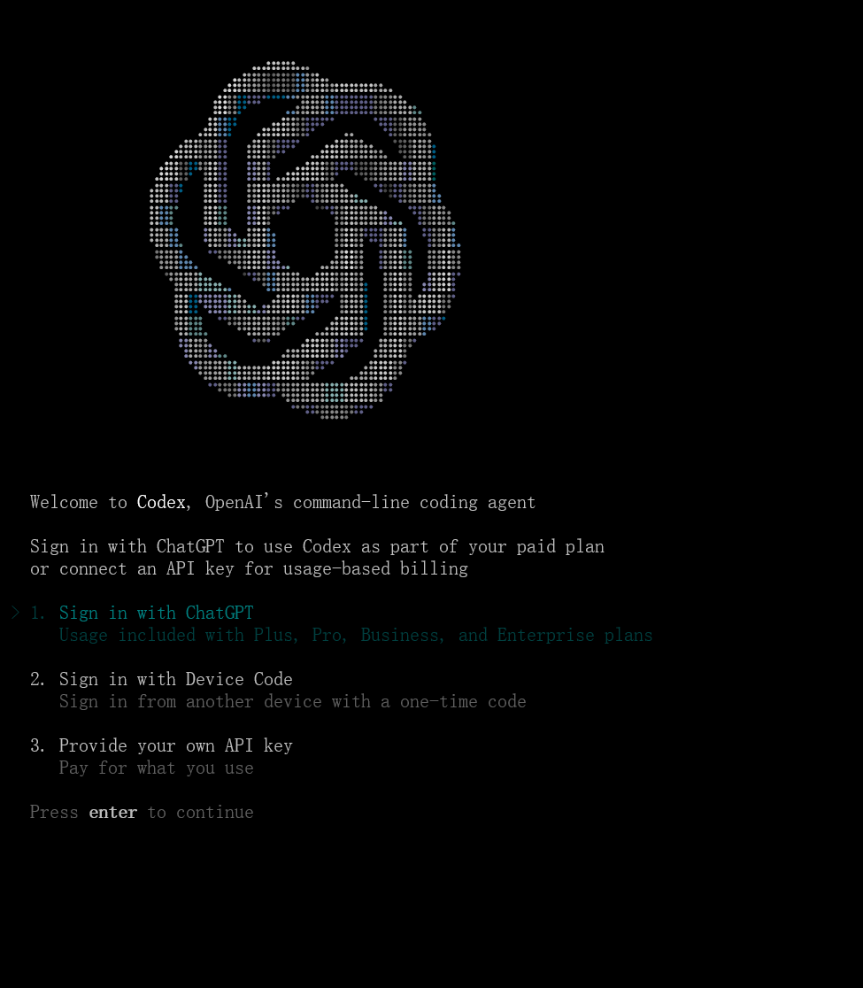 Codex dot-matrix logo from the supplied reference